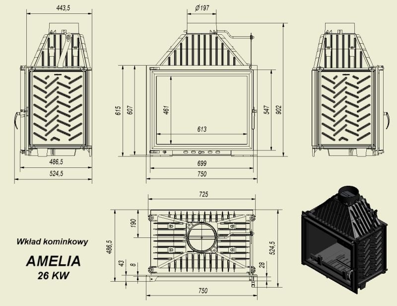 FOCAR FONTA AMELIA 26KW